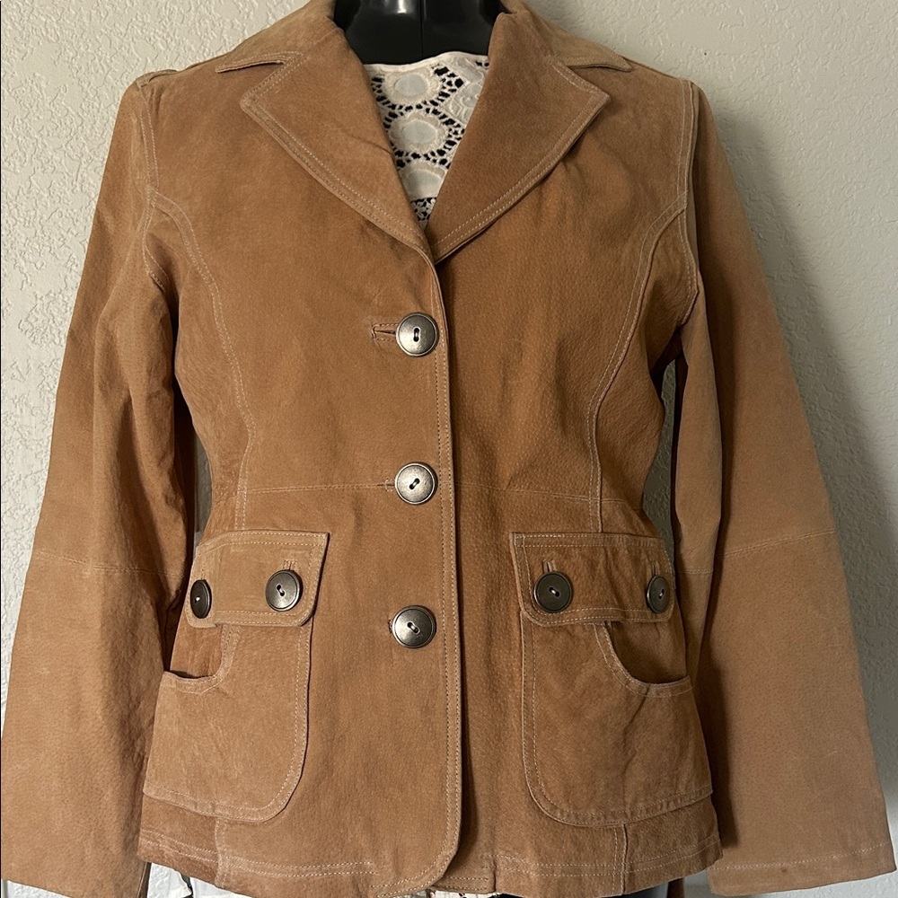 Ashley by 26 International Suede Jacket